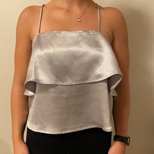 Silver Tank Top